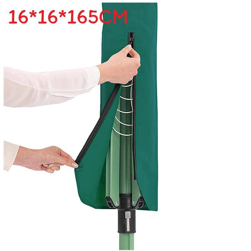 Outdoor Rotary Clothes Dryer Cover Waterproof Dustproof For Garden Patio Use