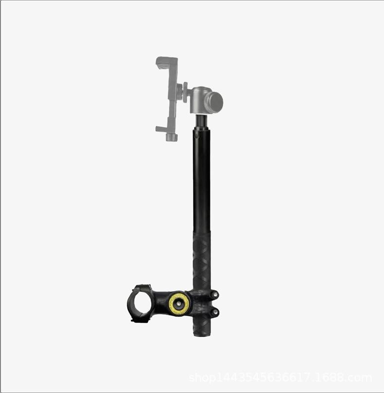 GoPro Accessories: Third-Person Motorcycle & Mountain Bike Handlebar Mount with Selfie Stick
