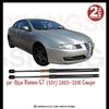 2 Peças Amortecedor da Tampa Traseira para Alfa Romeo GT (937) 2003-2010 Coupe COM MOLA Porta-malas Gás Carregado Amortecedores a Gás