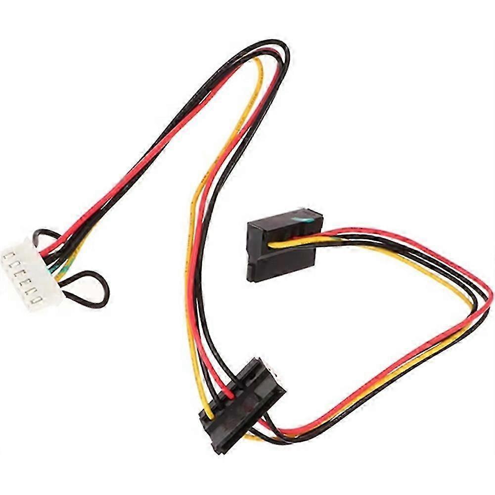 6-Pin auf 2-Port HDD SATA Strombuchsenkabel Stecker für Acer Computer Mainboard Nitro N50-610 Festplatte ATX Netzteil