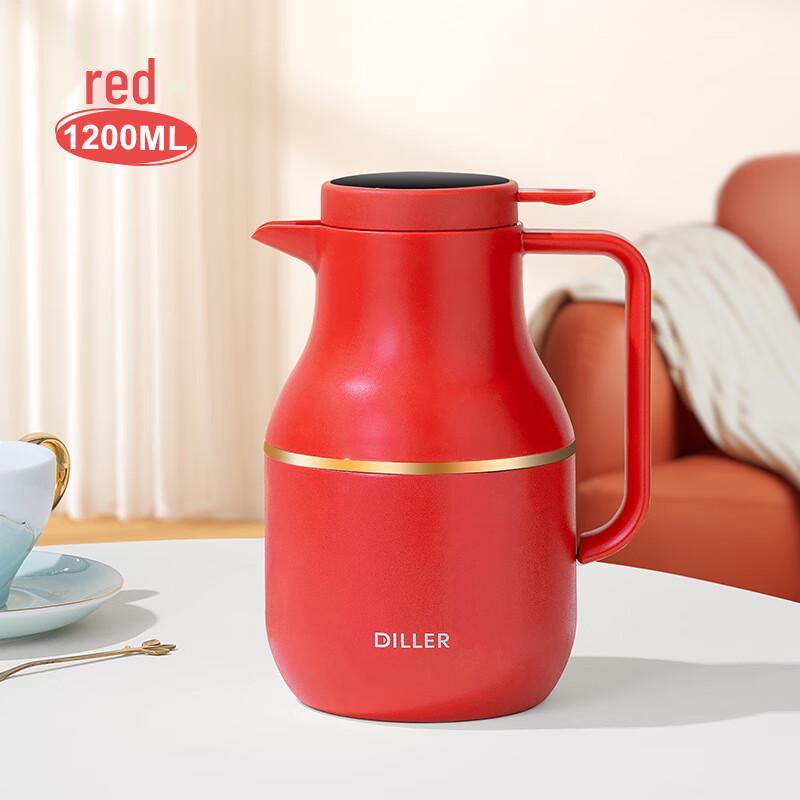 Diller Stainless Steel Insulated Thermos Pot