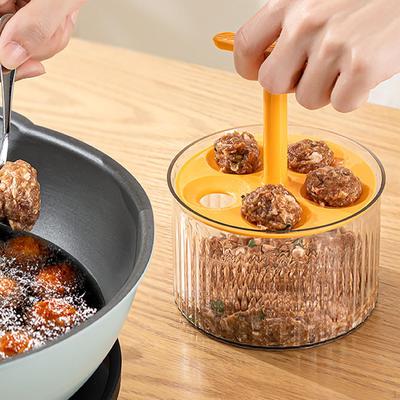 Kulki do robienia mięsa Kuchenna forma do klopsów Zrób 5 na raz Domowe gadżety Baller Burger