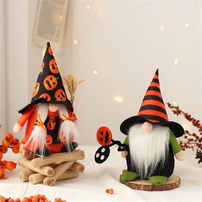 Halloween Ornements de Poupée Rudolph Sans Visage Décoration de Maison Ornement de Poupée Naine