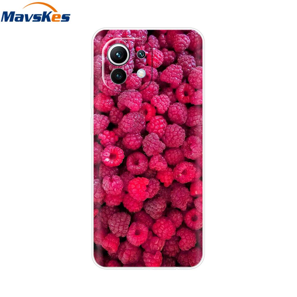 Case For Xiaomi 11 Lite NE 5G Soft TPU Silicone Cover For Xiaomi Mi 11 Lite Mi11 Lite Cases For Xiomi Mi 11 Funda Fashion Bumper