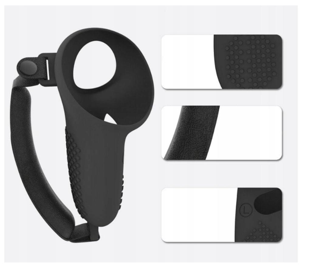 7-in-1 Set of Silicone Case Protection for Oculus Meta Quest 3 VR Goggles Full Cover