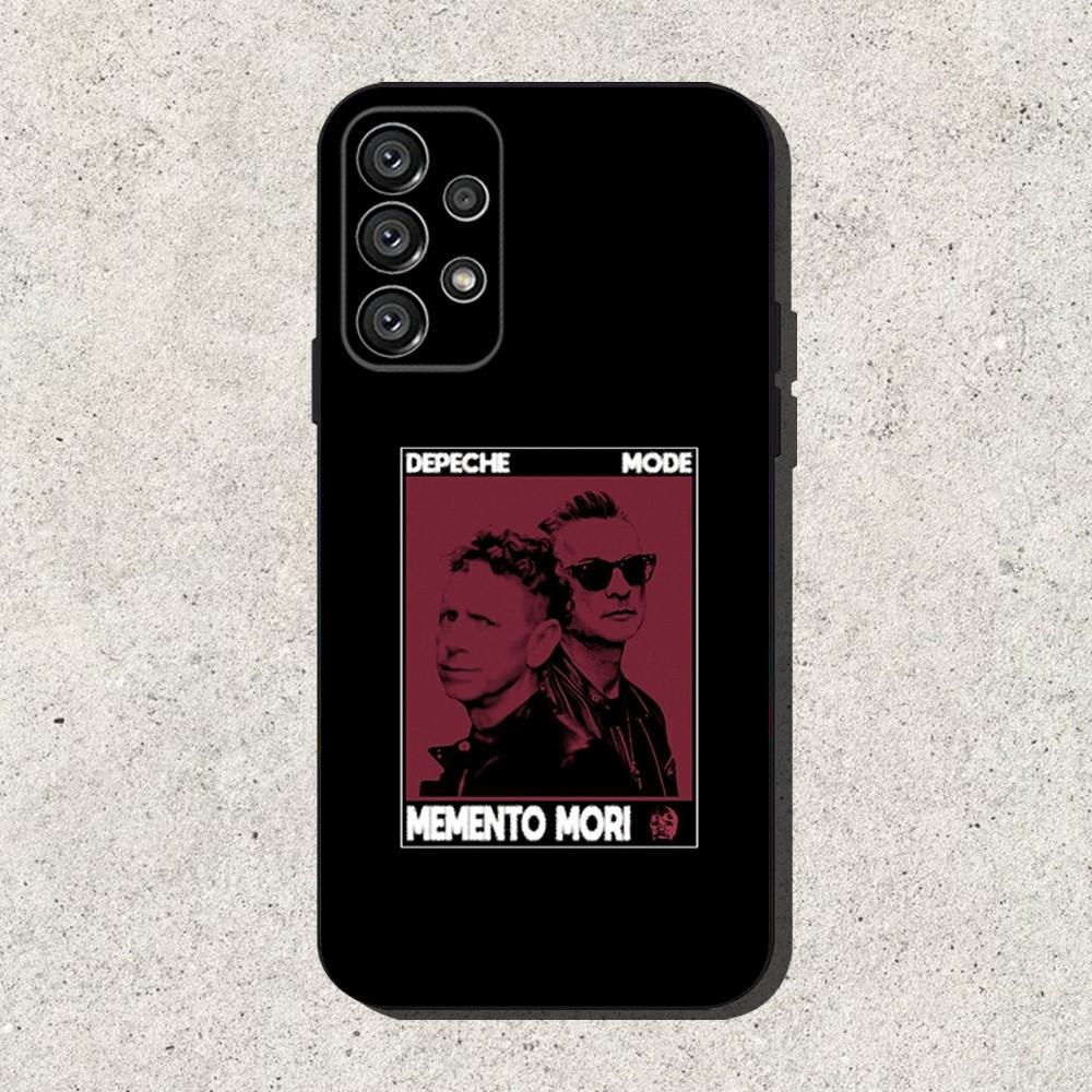D-Depeche band M-ModeS Phone Case For Samsung S25,S24,S21,S22,S23,S30,Ultra,S20,Plus,Fe,Lite,Note,10,9,5G Black Cover Samsung S25ULTRA