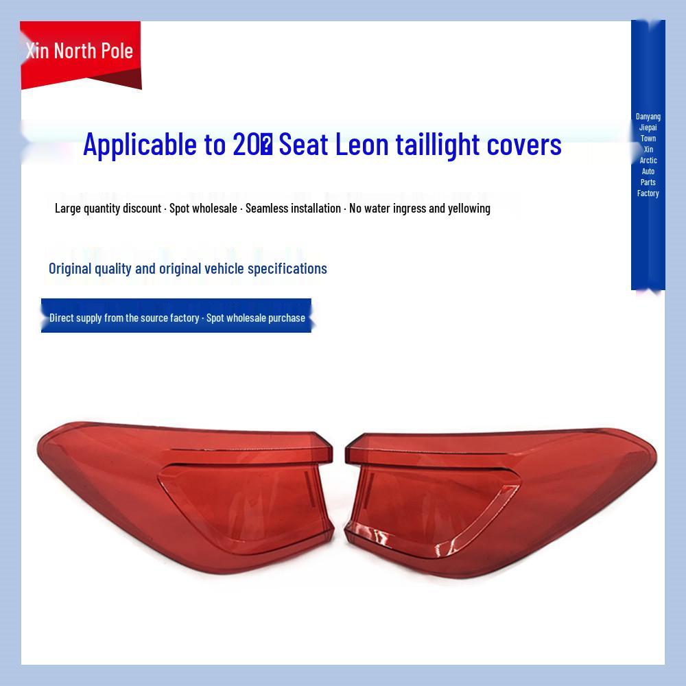 Compatible Taillight Brake Cover for 20 Seat Leon Models Premium clarity, driver s side