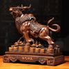 Fengshui Golden Bull Decorations Resin Lucky House Household Living Room Space Tv Cabinet Wine Cabinet Decoration Housearming Gifts Ornaments