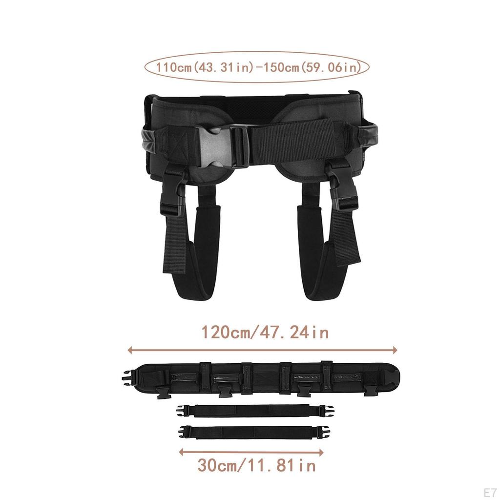 Gait Belt for Seniors Elderly with Handles Adjustable Assistance