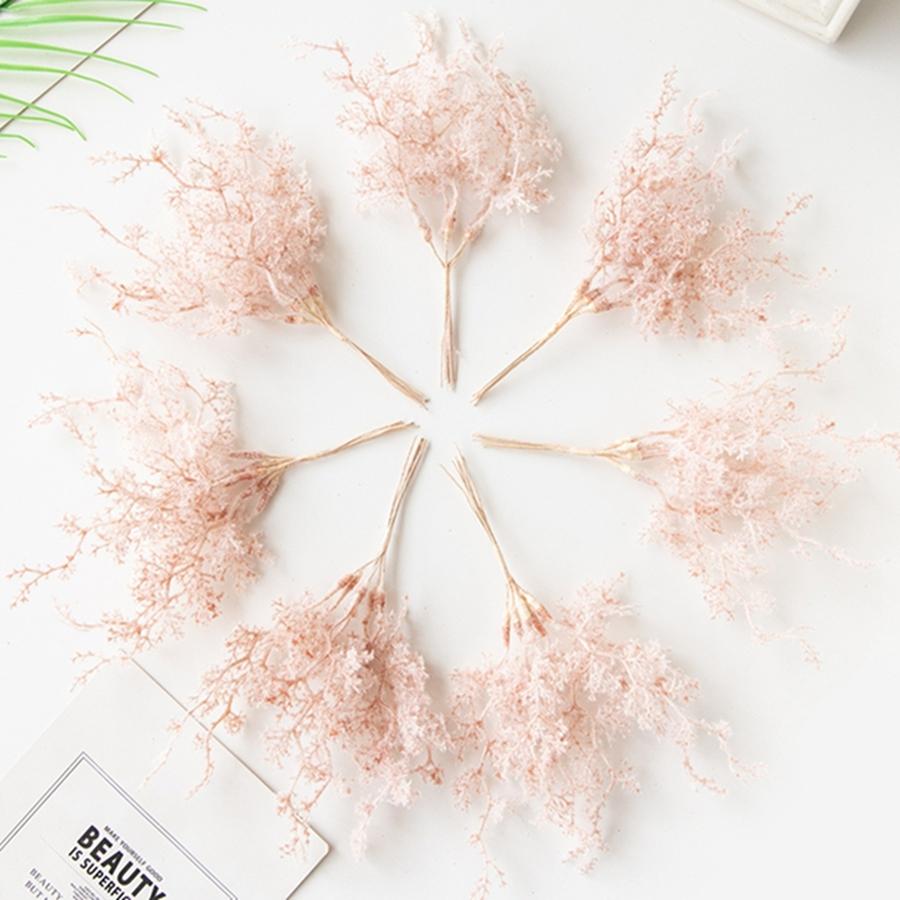 4/8Pcs Artificial Plants Golden Silvery Fake Branch Christmas DIY Tree Vase Fillers Accessory Home Room Wedding Colorful Decora