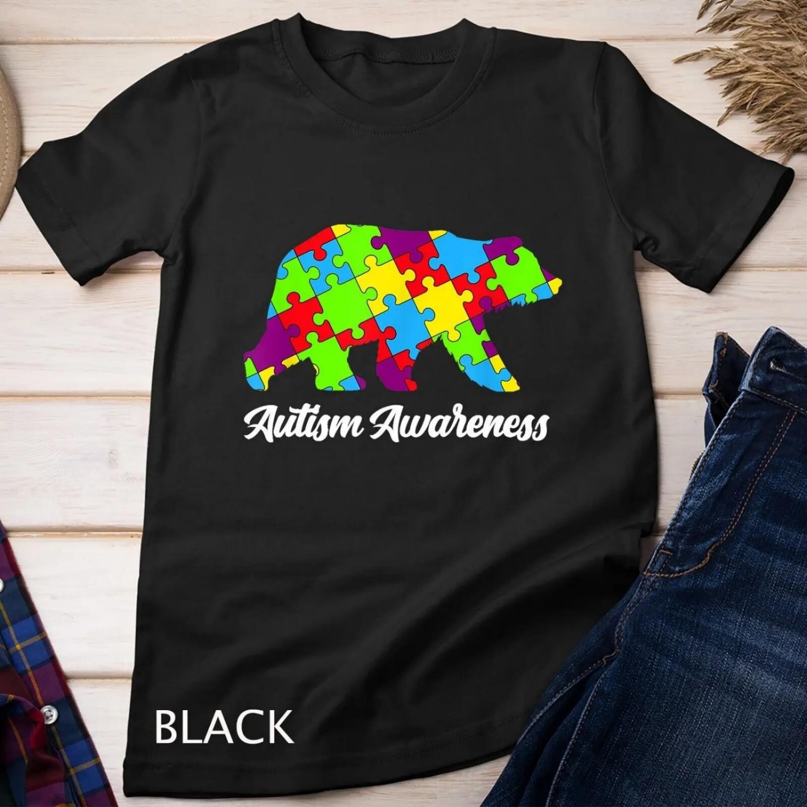 

Autism Bear for Awareness T shirt S