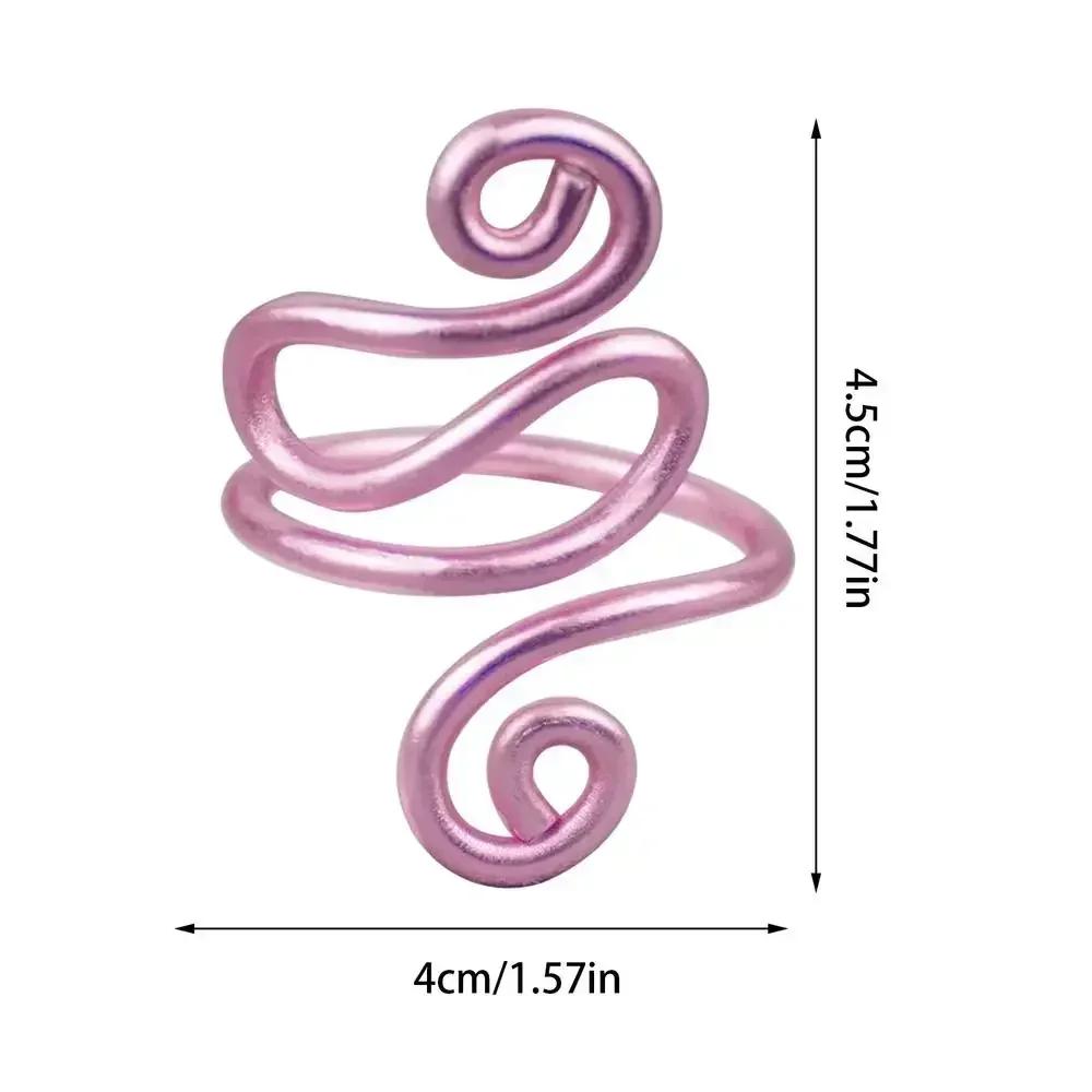 Adjustable Knitting Crochet Loop Ring Knittied Yarn Guide Hook Finger Faster Holder Thimble Crocheters Thread Ring Sewing Tools