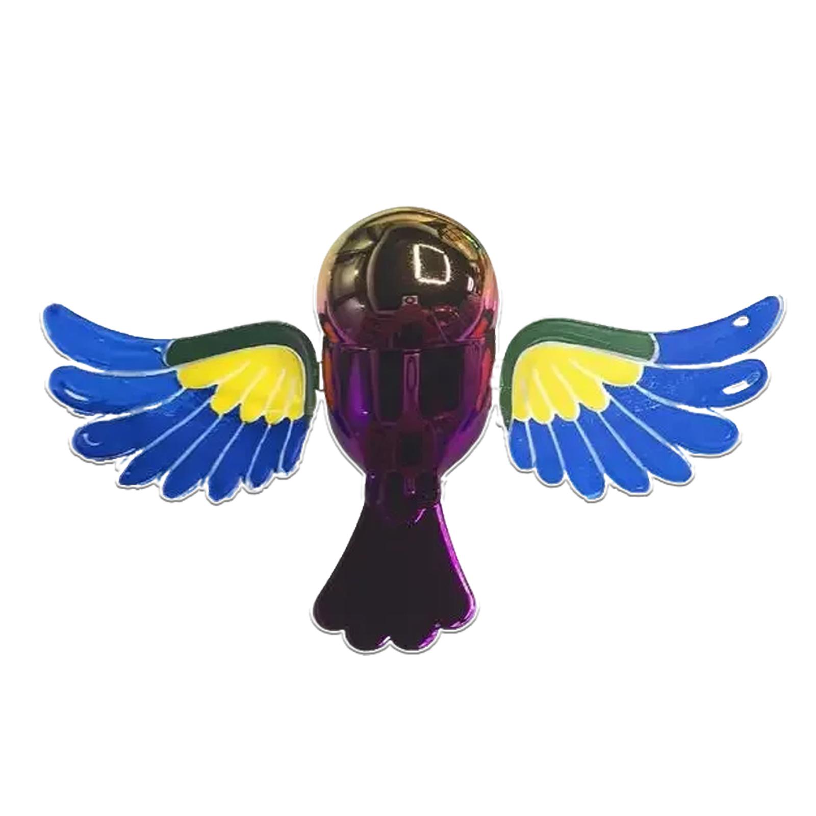

Fun Flaps Flying Birds Car Sticker Decor For Engine Hood, Roof, Rearview Mirror, Trunk Lid, SUV Pickup Exterior Decoration-1PCS One Size синий