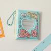 Small Card Storage Album Pendant Love Hollow Mini Photo Album Mini Album Photocard Holder Decorative PVC Cartoon Collect Book