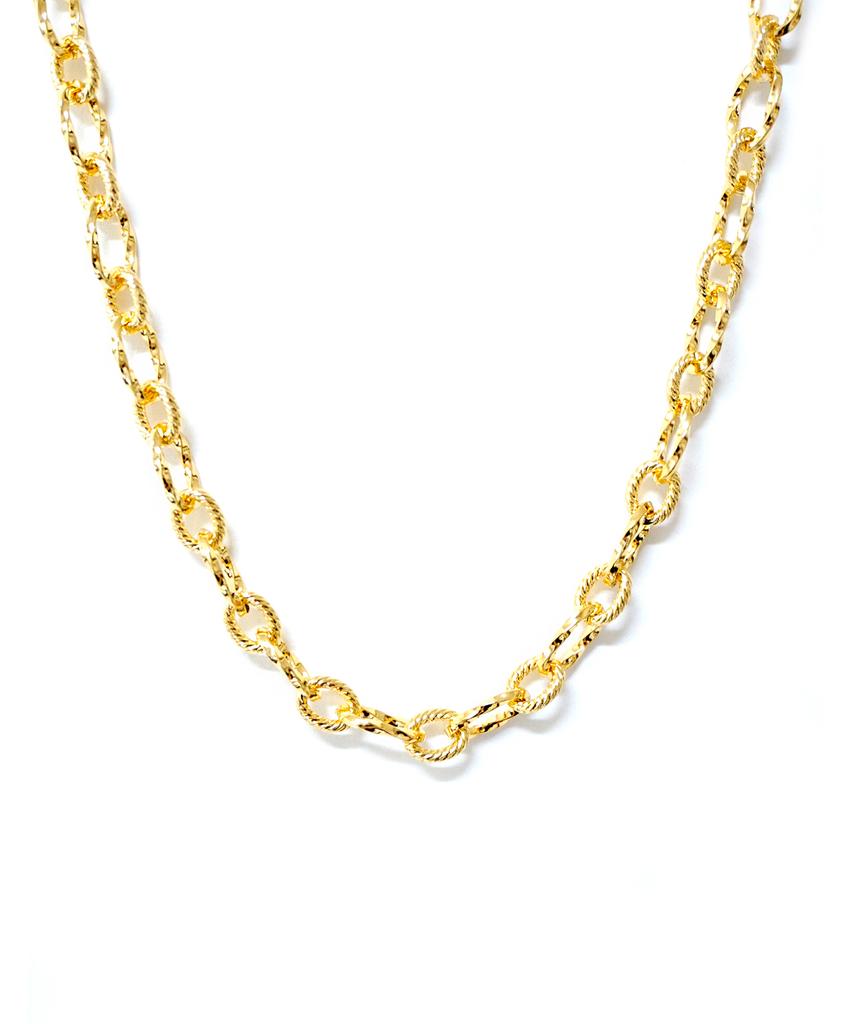 Hawha Twist Gold Chain Necklace