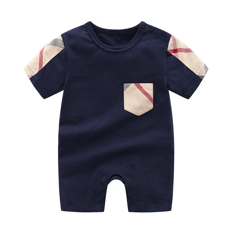 Unisex Baby Summer Romper - 3 Months, Short Sleeves, Lightweight, 100% Cotton