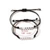 6Pieces Friend Friendship Bracelet Heart Distance Matching Bracelet for Women