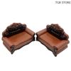 1/12 European Style Sofa Model Simulation Living Room Furniture Dollhouse Decoration Miniature Dolls House Accessories