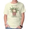 Unisex Crew Neck T-Shirt No Such Thing As Too Many Plants Graphic Short Sleeve Casual Tee