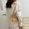 Chic And Stylish Spring Fashion Jelly Shoulder Bag For Women In Black White Green Yellow And Pink Colors