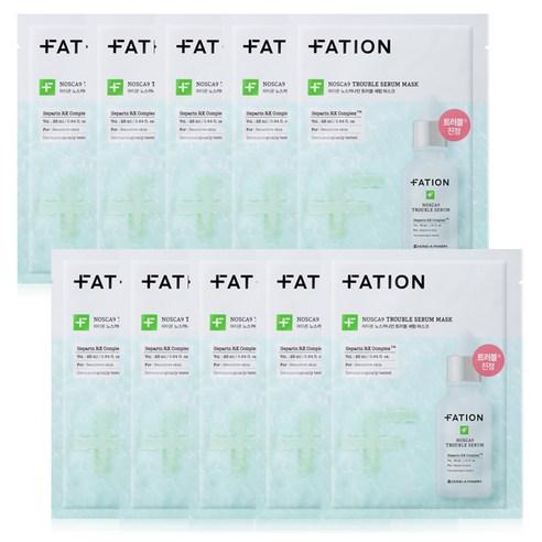 FATION Nosca9 Trouble Serum Mask 25ml x 10 Sheets Set