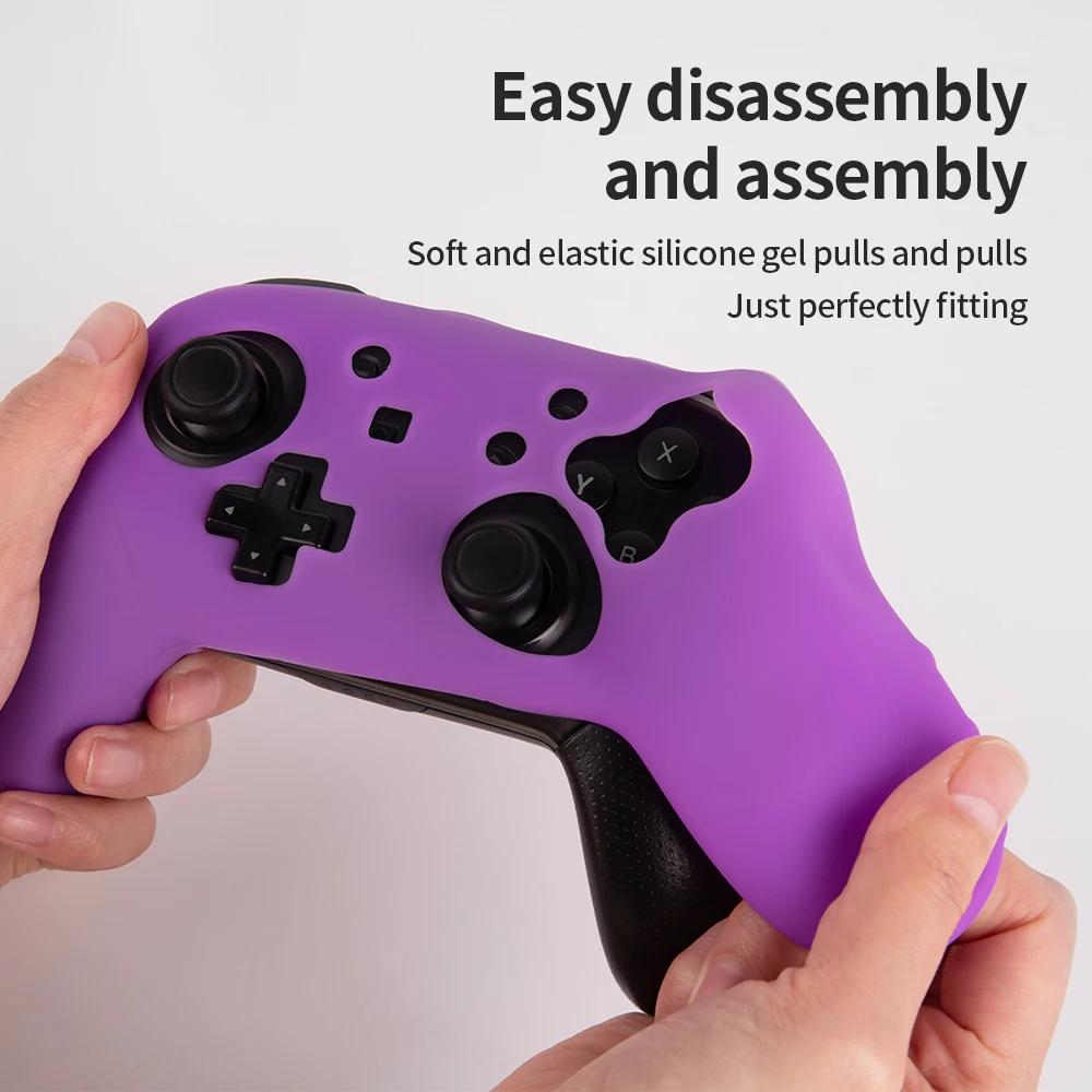 2025 for Nintend Switch Pro Silicone Protective Sleeve Anti-Scratch Case Shell Soft Rubber Game Console Cover Case Console