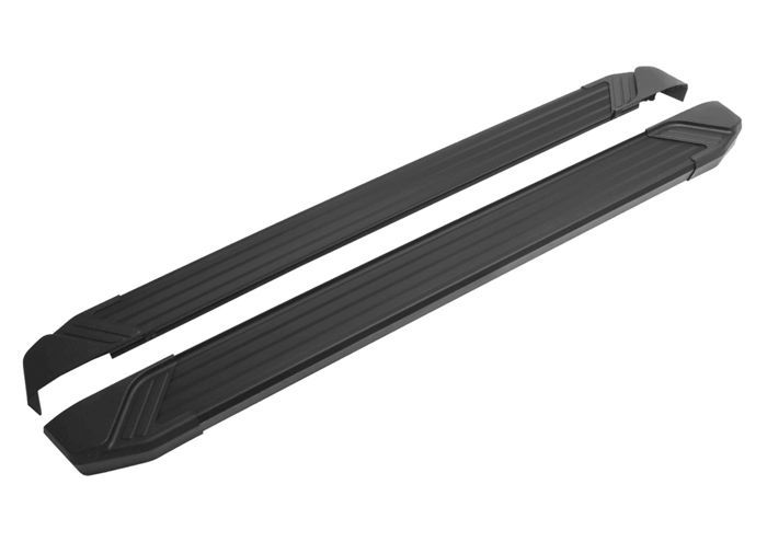 Marchepieds En Aluminium - JJ-AUTOMOTIVE - Hyundai Tucson TL, TLE 2015-2018 - 2 Pièces - Certificat ABE - Noir