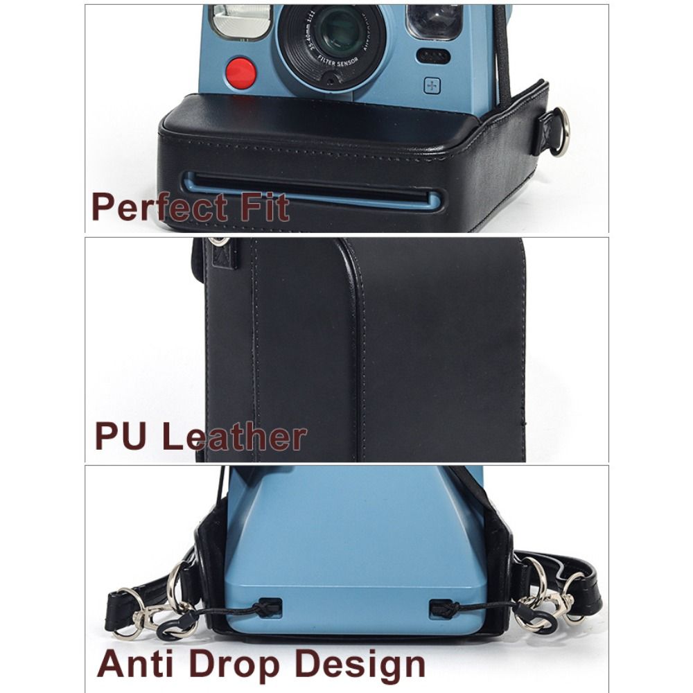 Shockproof Instant Film Camera Storage Bag Protective Cover for Polaroid Now/Now+Gen2/3 Universal