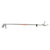 Snake Tong Foldable Self Lockable Stainless Steel Strong Safe Reptile Grabber Catcher Snake Handling Tool