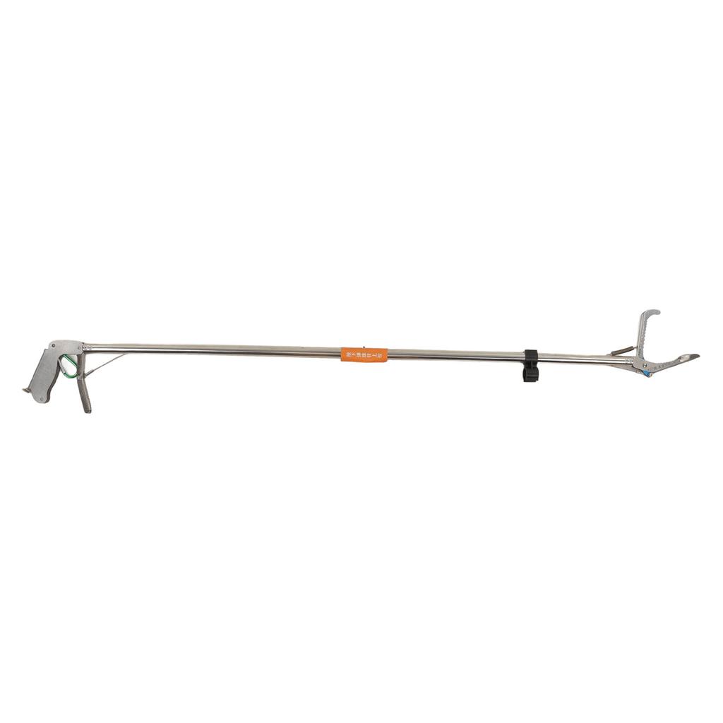 Snake Tong Foldable Self Lockable Stainless Steel Strong Safe Reptile Grabber Catcher Snake Handling Tool