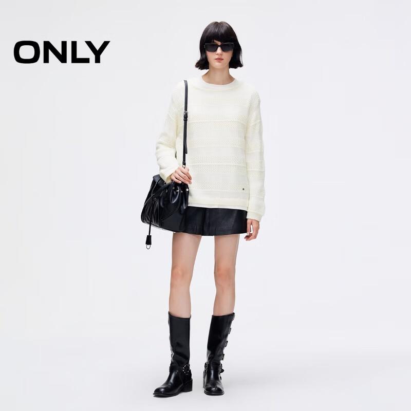 ONLY 2025 Women's Loose Hollow Knit Sweater