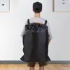 Adjustable Washing Drawstring Backpack Black Clothing Storage Bag Laundry Backpack  Camping