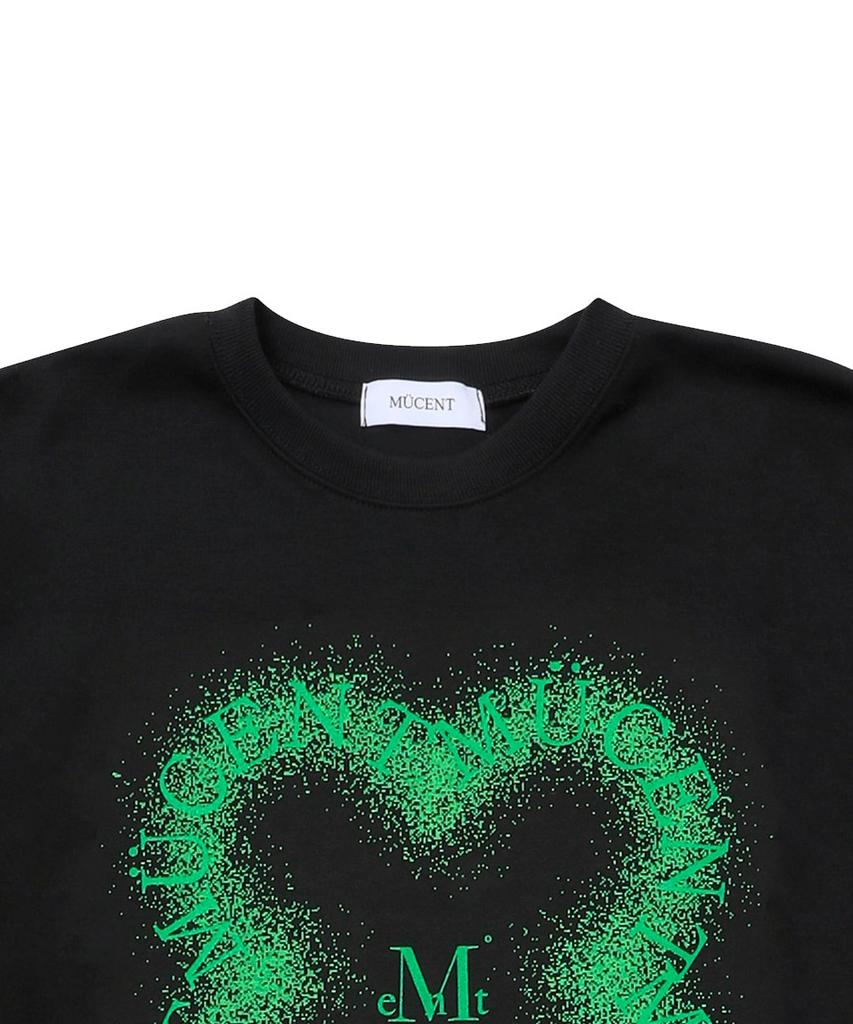 MUCENT Clover Lettering Loose Fit Long Sleeve Sweatshirt Unisex (2 Colors)