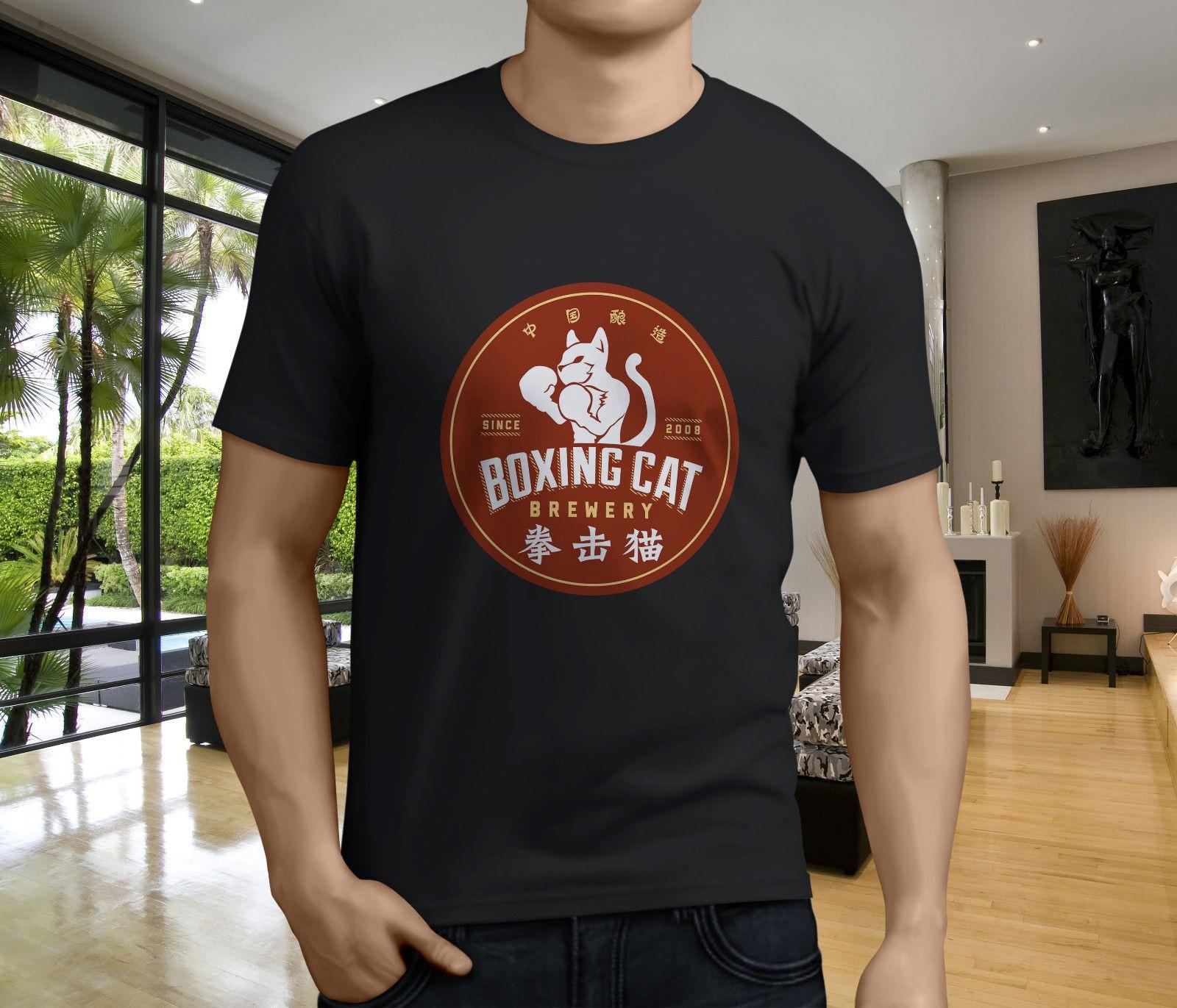 

Популярная футболка унисекс Boxing Cat Beer