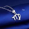 Women's Korean Fashion Constellation Pendant Necklace