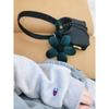 Women's Tricolor Floral Wristlet: High-End Summer Small Handbag & Phone Bag