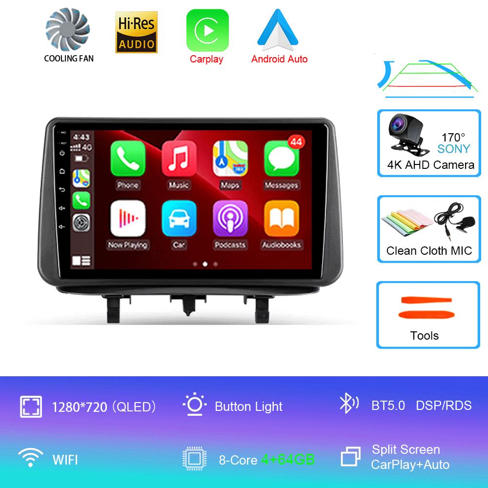 Android 14 Carplay Car Radio For Opel Meriva B 2009 2010 2011 - 2014 Navigation GPS Multimedia Player stereo wifi+4G Auto DSP BT