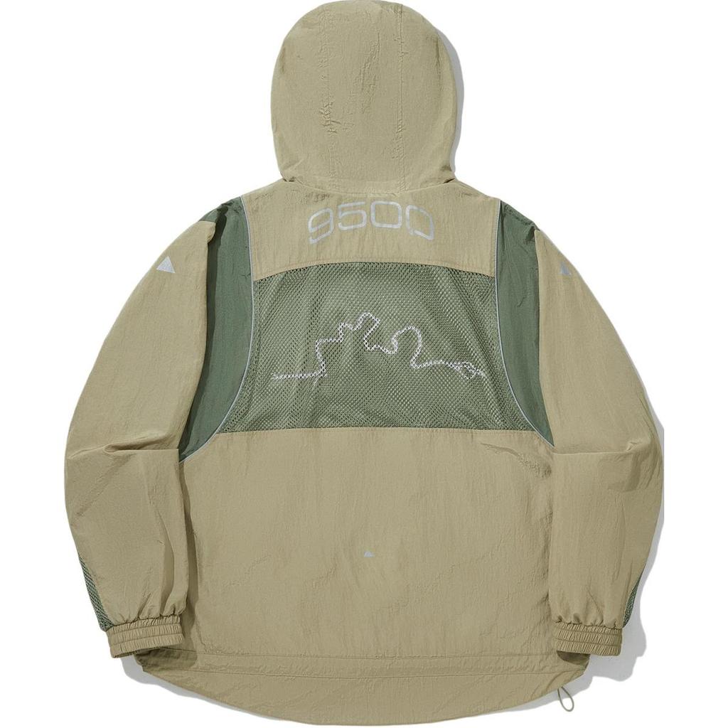 Li Ning Outdoor Series Reflective Water-Resistant Sun Protection Loose Jacket Unisex Jacket Khaki AFDUC85-2