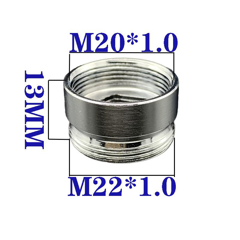1pc Chrome Brass Faucet Aerator Adapter For Male Female Pipe Fittings Water Purifier Accessories Multiple Styles to Choose