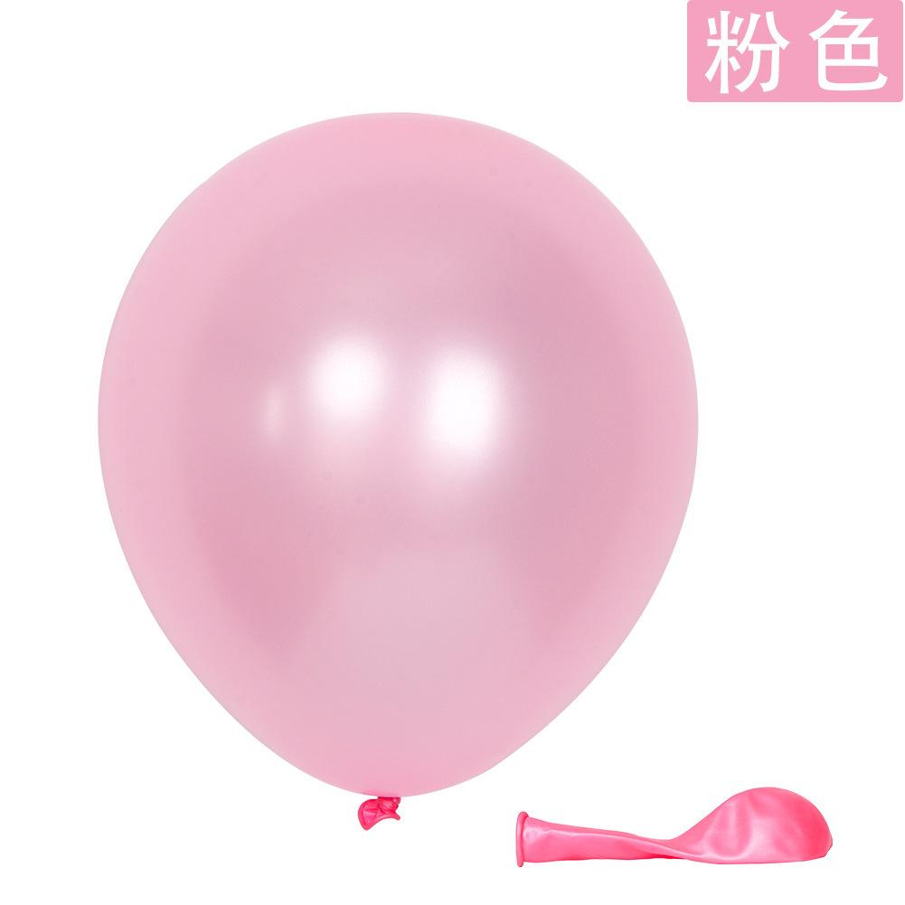 

100 шт. черных латексных шаров для свадьбы, дня рождения, вечеринки, детского душа, Хэллоуина, Рождества, воздушных шаров, арки, декоративные шары для вечеринки Other розовый