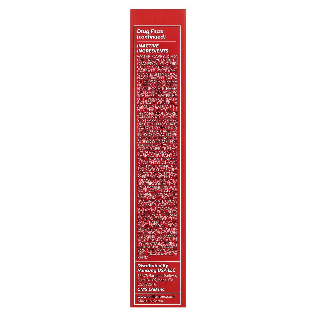 Cell Fusion C Laser UV Defense Sunscreen, All Skin Types, SPF 50, 50ml (1.69fl Oz)