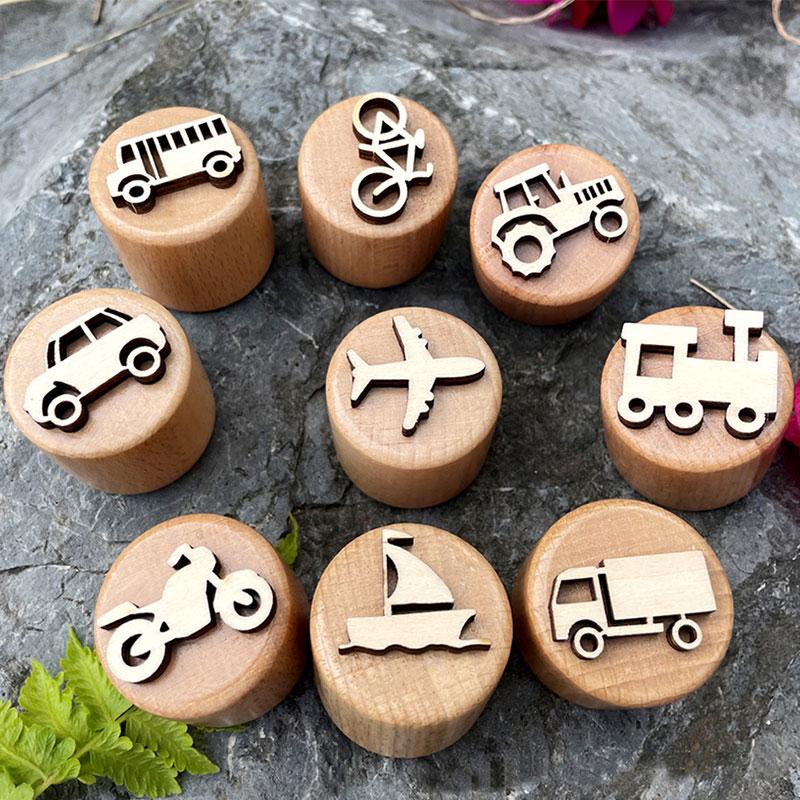 

Деревянные штампы для игры Монтессори, инструменты, погодные насекомые, бабочки, цикл, штамп для теста, развивающие деревянные игрушки для детей