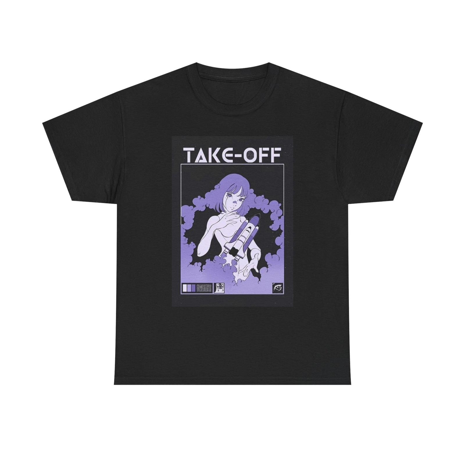 Men s and Women s T-shirts Takeoff Anime Graphic XXL