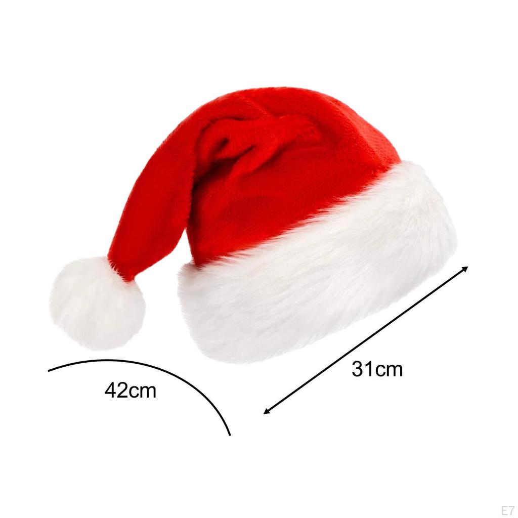 Christmas Hat Funny Hats Fancy Dress Costume Accessories Headwear Party Santa Claus for