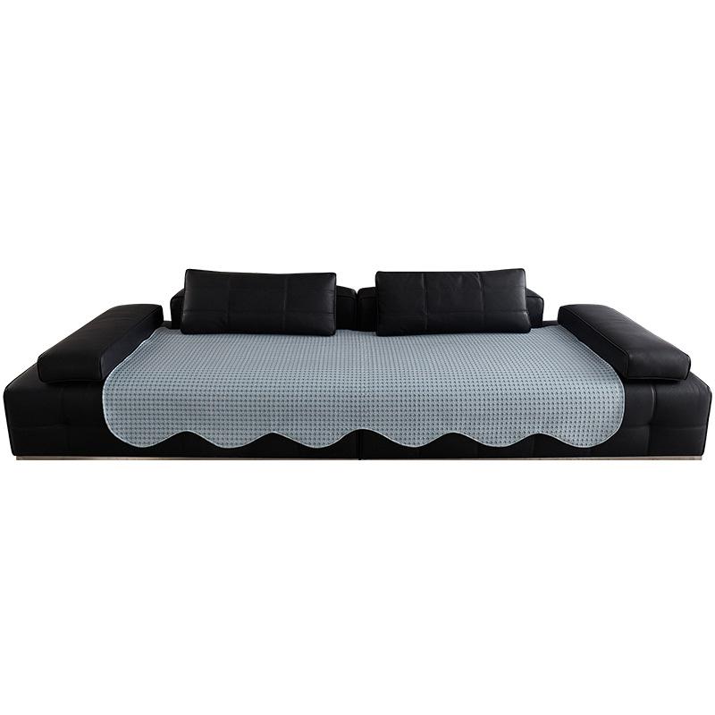 Cool Doudou Special-Shaped Ice Silk Sofa Cushion Summer New Non-Slip Modern Simple Mat Ice Silk Mat Cushion