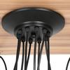 10 Head Industrial Vintage Style Pendant Light Holder Ceiling Lamp Hanger Fixtures