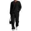 Women's clothing, thread, jacquard, long pants, casual, two-piece set, suit, women's