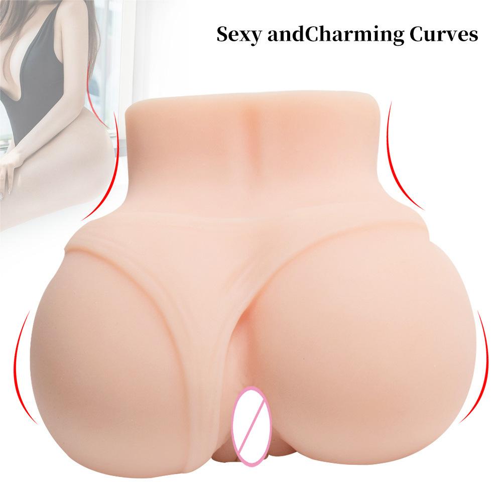 Silicone Doll Masturbation Device Real Negative Mold  Adult Products Male Sex Toys Self-defense Consolation Double Holes