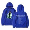 Vintage Michael Jackson Double Sided Print Hoodie Men Women Hip Hop Punk Rock Sweatshirt Men's Fleece Casual Oversized Hoodies