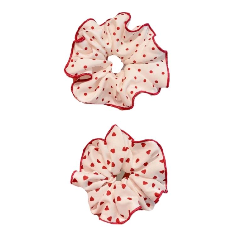 Elegant Hair Tie Elastic Scrunchies Ruched French Hair Rings for Elegant Updos Suitable for Long Hair Stretchy Hair Tie